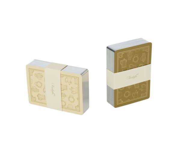 Set of two 54 game cards